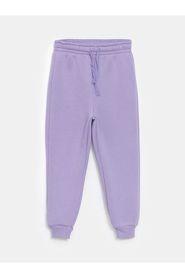 LC Waikiki-Lcw Girl's Jogger Sweatpants with Elastic Waist 1
