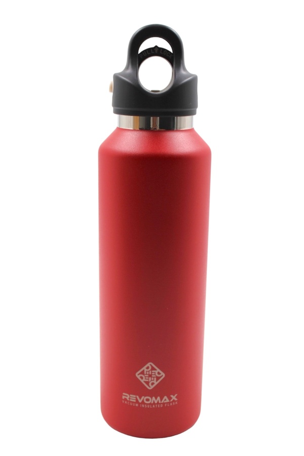 Revomax-20-oz Red Stainless Steel Vacuum Thermos 592 ml 1
