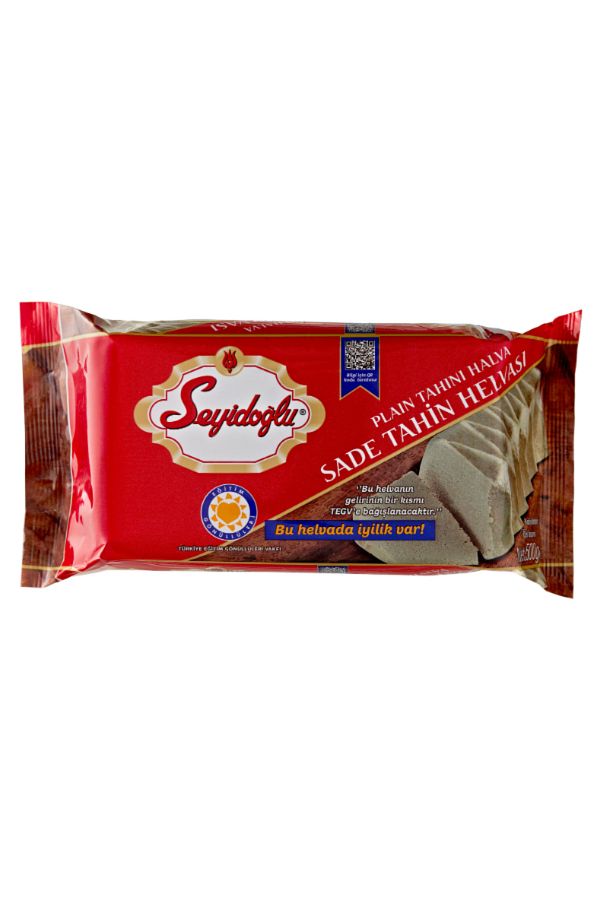Seyidoğlu-Plain Tahini Halva Block 500 Gr 1