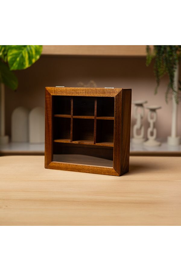 MİEN-Acacia Organizer Box with Lid 1