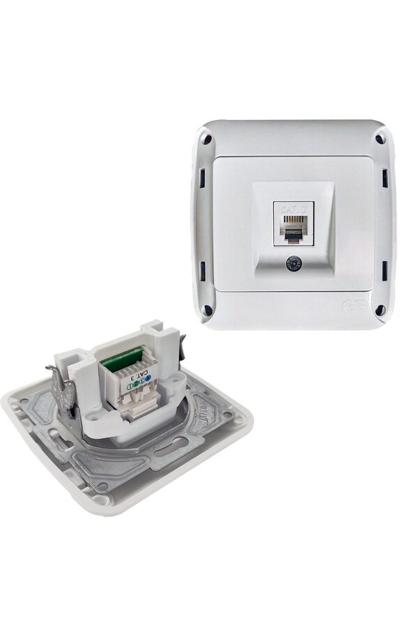 robotrend Cat3 Günsan - Single Frameless Phone Socket - Trendyol