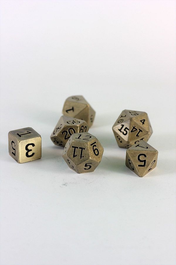 GÜRCÜ 3D-Dnd Dice Set 7-Piece Dungeon Dragon Dice Game Dice 1