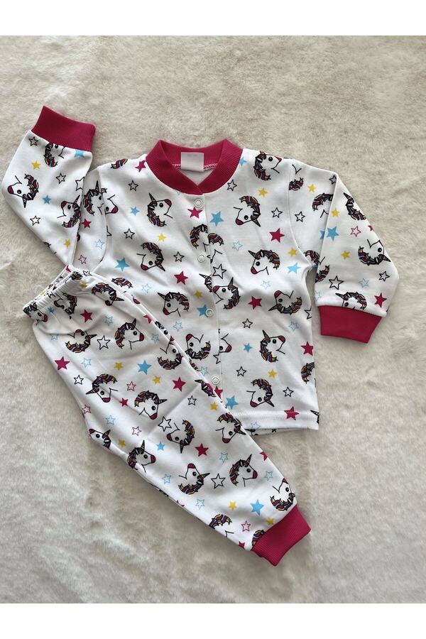 Seçkin Baby Unicorn Kafalı Pijama Takımı