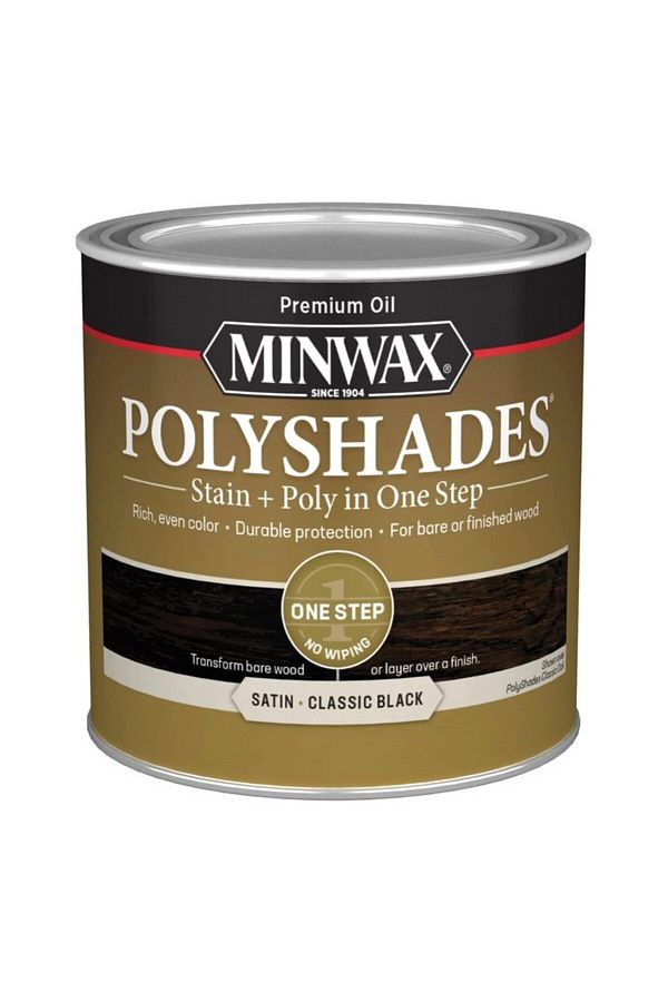 Minwax-PolyShades Stain and Polyurethane in 1 Step with Satin Finish 284ml 1