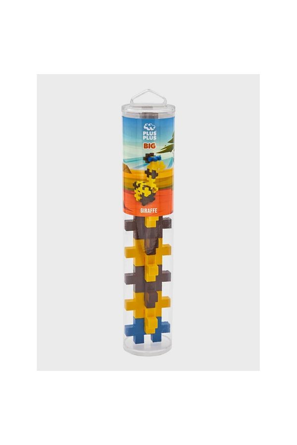 Plus Plus-Plus-Plus 3409 - Giraffe Mix 15-Piece Large Bloq Puzzle Building Kit - Tube 1
