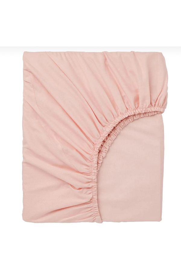 GERCELLA-100% Cotton - 160X200+30 cm Elastic Fitted Double Crossbody Bed Sheet 1