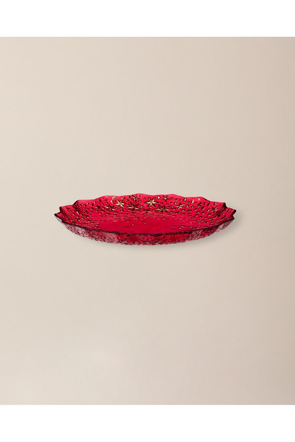 Madame Coco-Farfurie pentru tort Alisse - 21 cm - Rosie 1