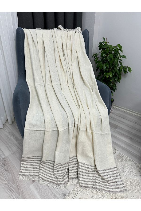 ŞENER HOME-Eco Arm Cover Buldan Scutec Bumbac Canapea Canapea Husa Canapea 170x220 Cm. Cremă de cafea 1