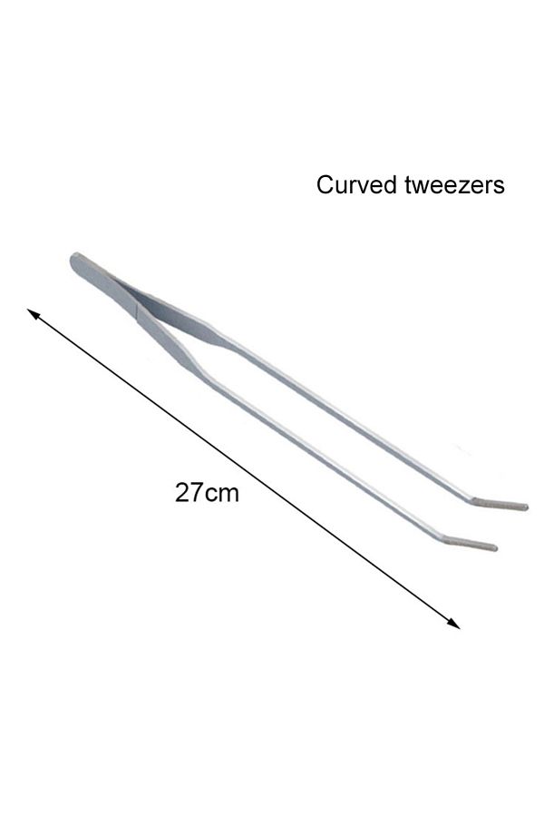 TUNFAN-Aquarium Scissors Tweezers Tool Fish Tank Plants Wave Scissors Water Grass Stainless Cleaning Too... 1
