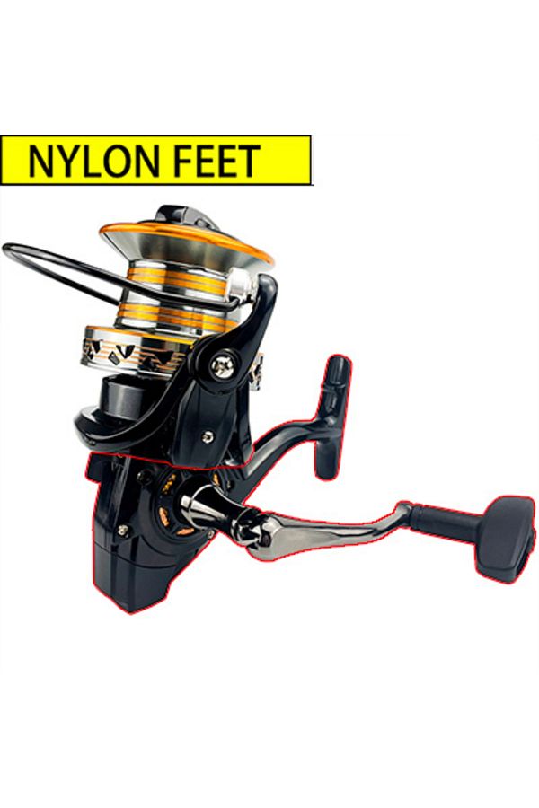GHOTDA-12000 Series Nylon Reel Feet Fishing Reel 12000 10000 9000 Metail Line Cup 30kg Max Drag Long Shot S 1