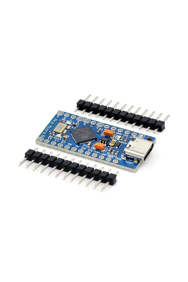 Choice-Type-c New Pro Micro For Arduino Atmega32u4 Module With 2 Row Pin Header For Leonardo In Stock . Bes 1