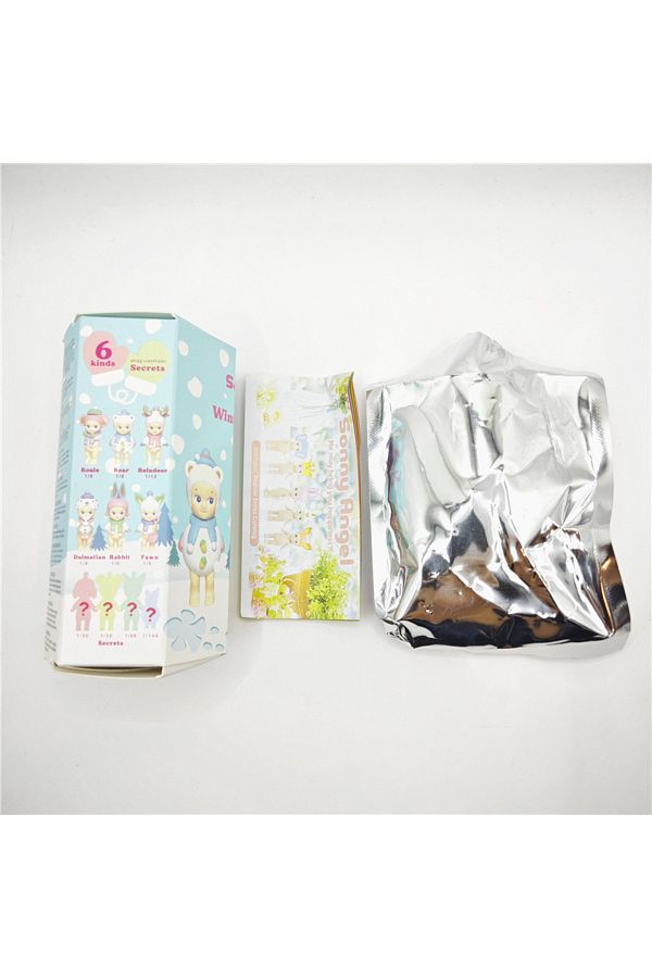 Choice-Random 1pcs New Sonny Angel Blind Box Winter Wonderland Series Mini Anime Figures Ornaments Dolls Fa 1