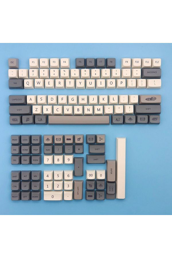 Choice-Revelation Keycap Revelation Rocket Keycap 125 Key Xda Height Pbt Material Sublimation Suitable For 1