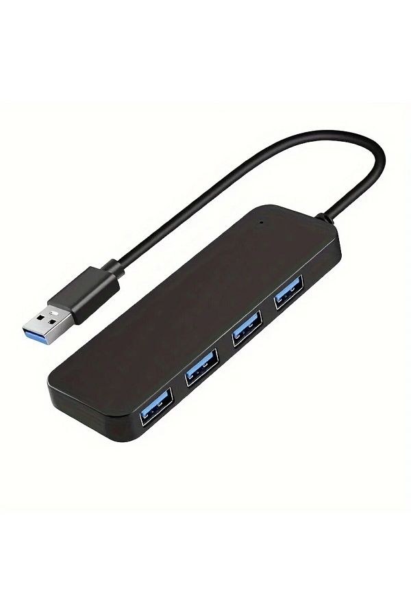 Choice-Hdl03-black Usb 3.0 Hub, 4-port Usb Hub Usb Splitter Usb Expander For Laptop, Xbox, Flash Drive, Hdd 1