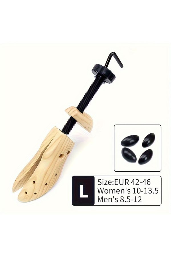 Choice-1Pc Shoe Width Laser - Wooden Expander for Wide Feet Bunions or Callush 1