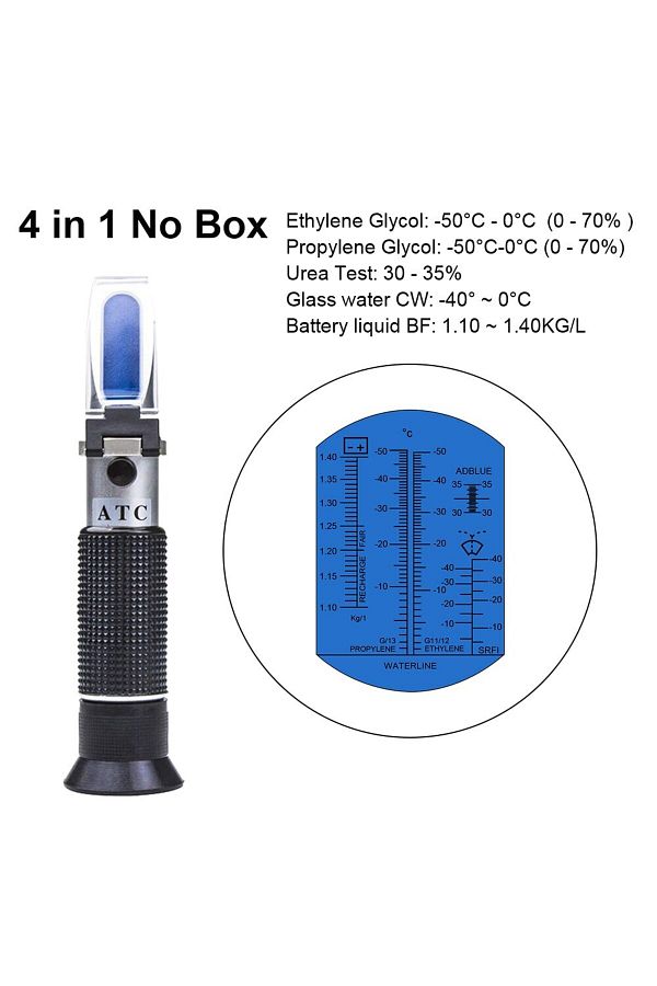 Choice-ATC Refractometro Antifreeze Freezing Point Coolant Tester Adblue Concentration Ethylene Glycol C... 1
