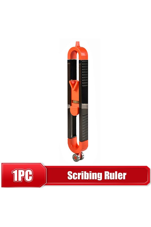 Choice-Orange New Profile Scribing Ruler Contour Gauge With Lock Adjustable Locking Precise Woodworking Mea 1