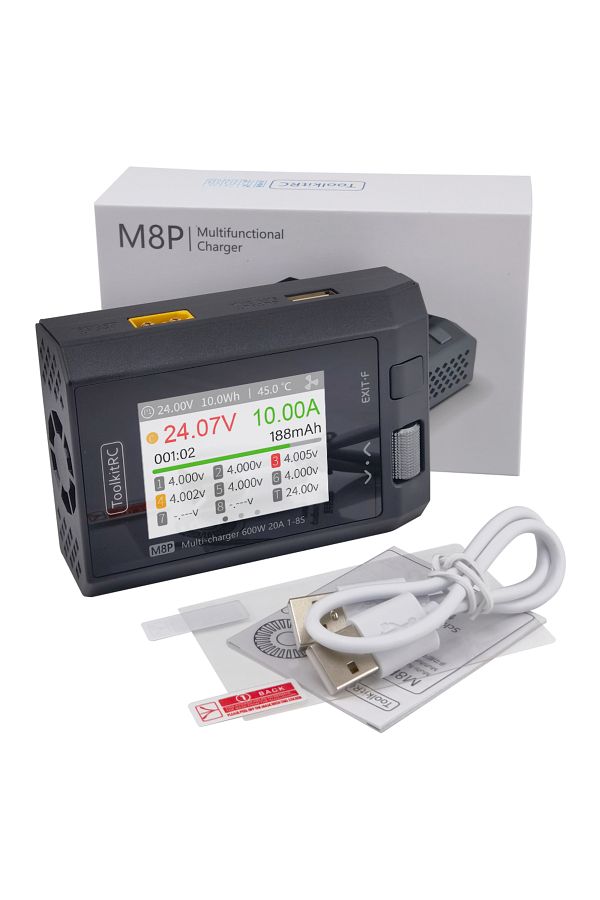 Choice-M8p Toolkitrc M8p Charger With An Increase In Accuracy Power Of 600w 20a 5v 1-8s Multifunctional Sig 1