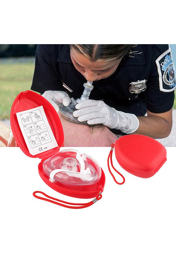 Choice-One Size 1pc Artificial Respiration One-way Breathing Valve Mask First Aid Cpr Training Breathing Ma 1