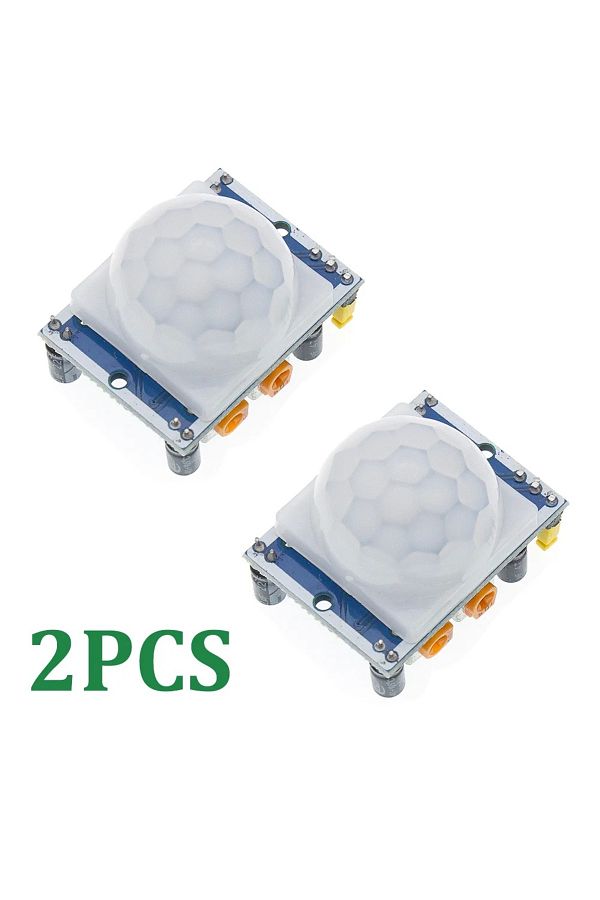 Choice-2pcs 2pcs Pir Sensor Hc-sr501 Adjust Ir Pyroelectric Infrared Motion Detector Module For Raspberry P 1