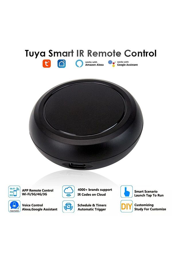 Choice-جهاز تحكم عن بعد ذكي Irc03 Tuya Wifi Ir للمنزل الذكي، جهاز تحكم عن بعد عالمي بالأشعة تحت الحمراء One For All 1