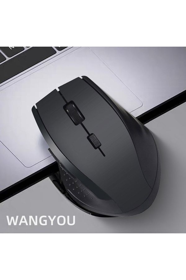Choice-7300 Black Wireless Mouse 2.4g Usb Silent Mouse Adjustable Dpi Suitable For Android Windows Tablet L 1
