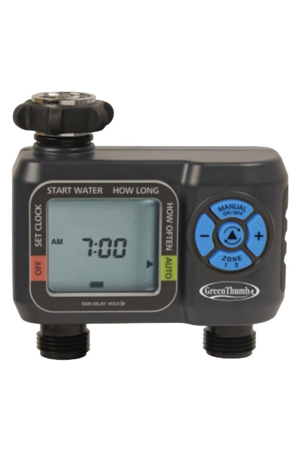 GREEN THUMB-2 Zone Water Timer 1