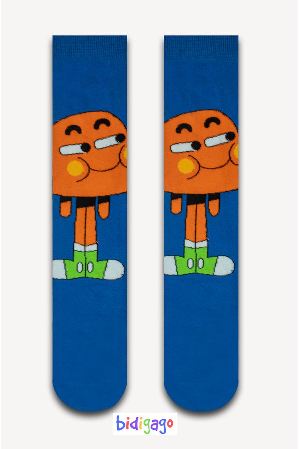 Bidigago-Gumball Darwin Watterson Patterned Unisex Socks 1