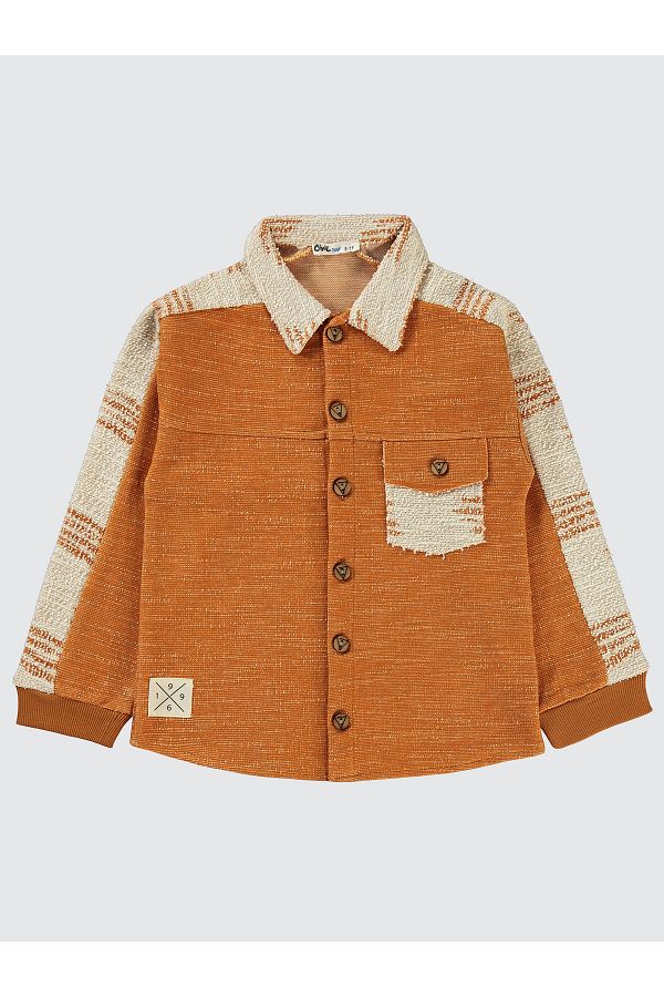 Civil Boys-6-9 Years Old Boy Mustard Shirt 1