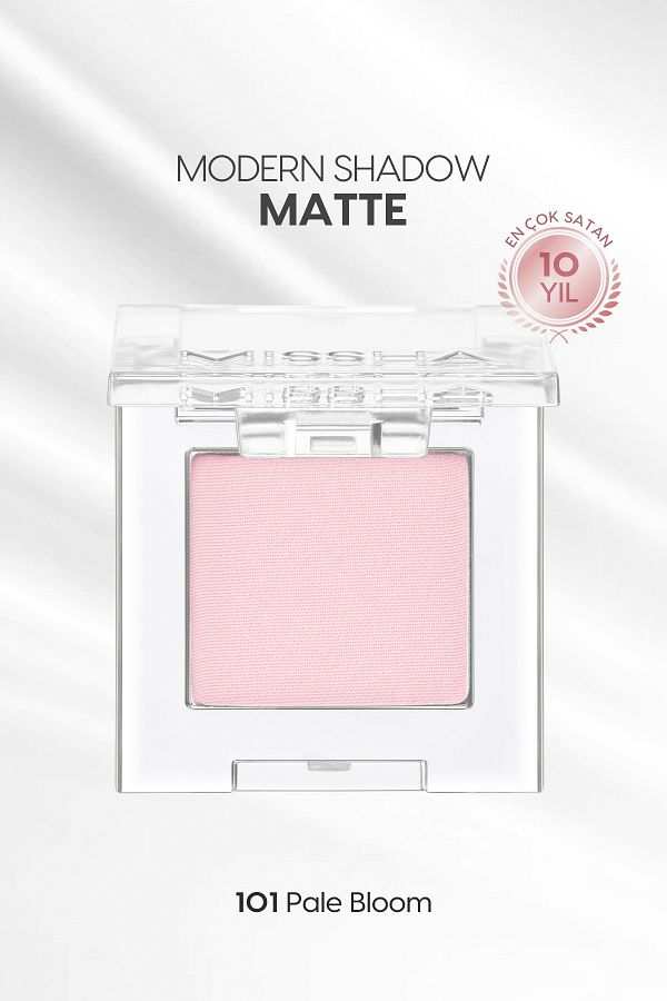 Missha-Modern Shadow Matte - Soft Texture Non-Spill Eye Shadow Single (101 Pale Bloom) 1