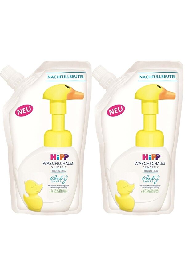 Hipp Babysanft Bebek El Yıkama Köpüğü Yedek Poşet 2 x 250 ML