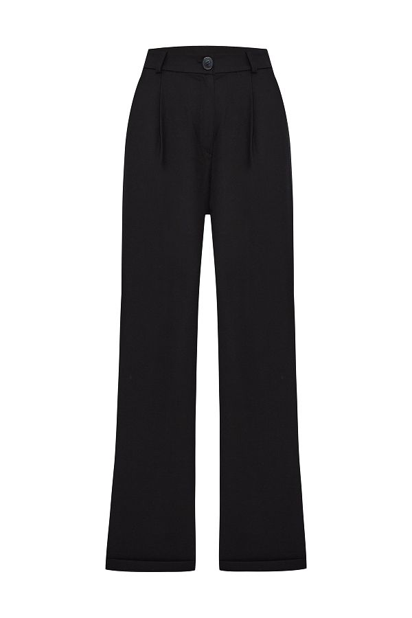Mudo-Pleated Draped Pant 1