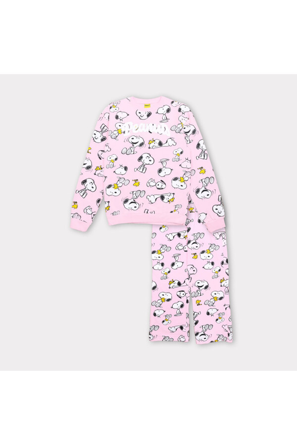 SNOOPY-Teen Girls Sweatshirt And Joggers Set 1