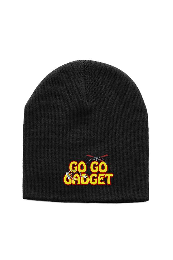 Tshirthane-Căciulă tricotată neagră Inspector Gadget Go Go Gadget 1