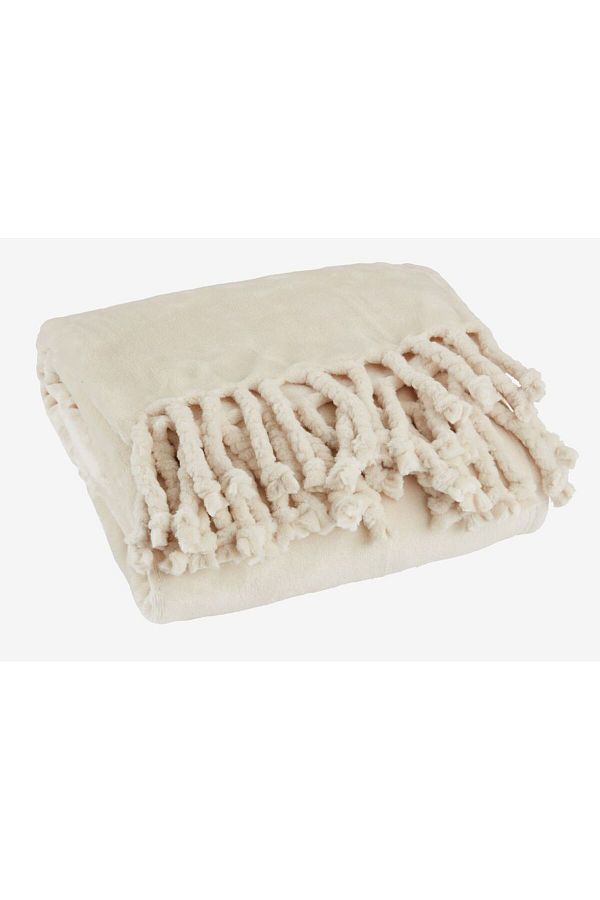 JYSK-Beige Fleece Cover - Bonderose 130X170 1