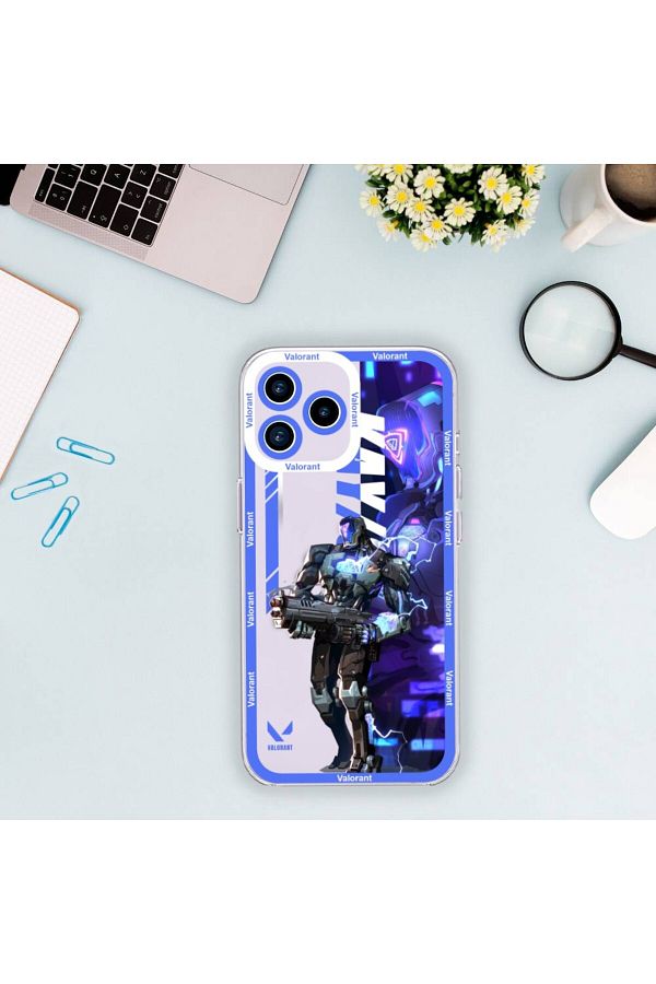 Choice-Valorant Game Phone Case For iPhone 11 12 Mini 13 14 Pro Max Transparent Shell 1
