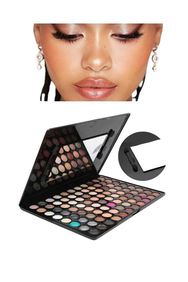 RUMİLY-88 Eyeshadow Palette - Pearlescent Matte Mixed Large Size 1