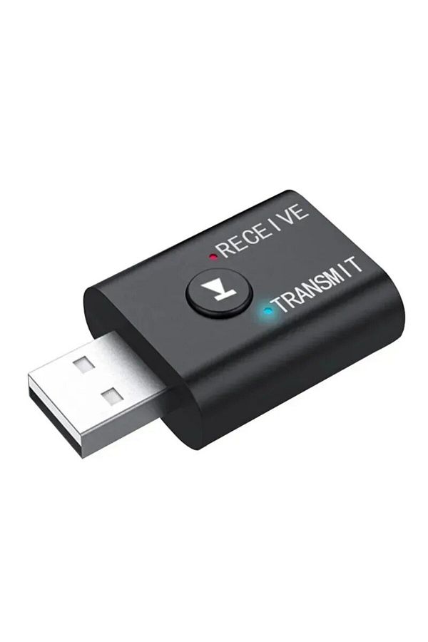 LISM-محول بلوتوث لاسلكي USB 2 في 1 B23 5.0 محول بلوتوث لجهاز الكمبيوتر والتلفزيون والكمبيوتر المحمول ومكبر الصوت 1