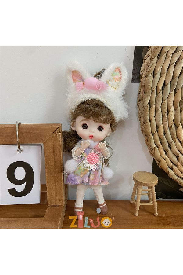 Choice-دمية Bjd بطول 12 سم، دمية Bjd بطول 1/12، Ob11، دمى صغيرة بطول 12 سم، دمية لطيفة، تلبيس الأميرة، 20 مفصل متحرك 1