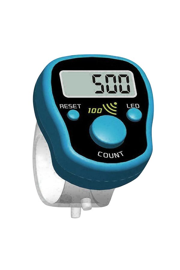 VAKIND-Green Mini Stitch Marker Row Finger Counter Lcd Electronic Digital Display Hand Tally 1