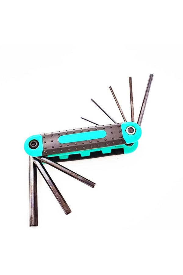 Choice-8 in 1 Folding Allen Wrench Set Metric Allen Wrench Set Tool or Folding Allen Wrench Set Portable 1