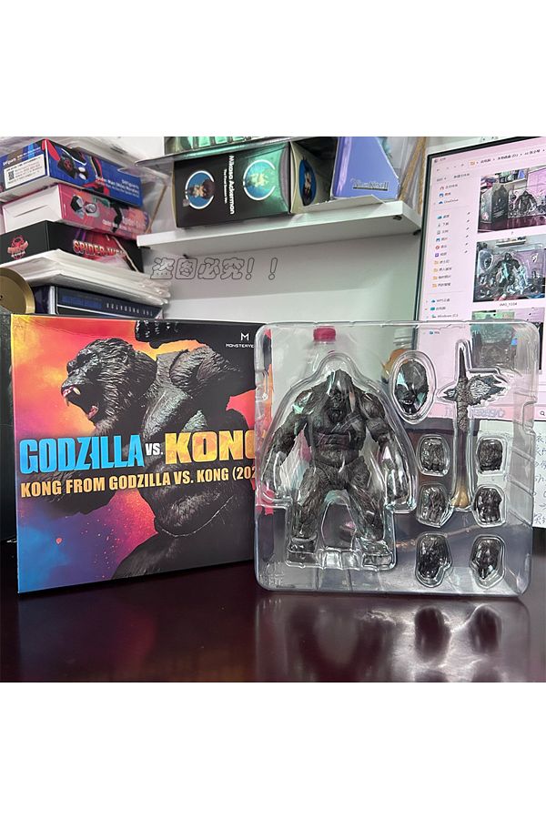 Choice-Shf-xingxing-withbox Neca King Kong Articulated Godzilla Figure Shm Kingkong Figure Movie Monkey Kin 1