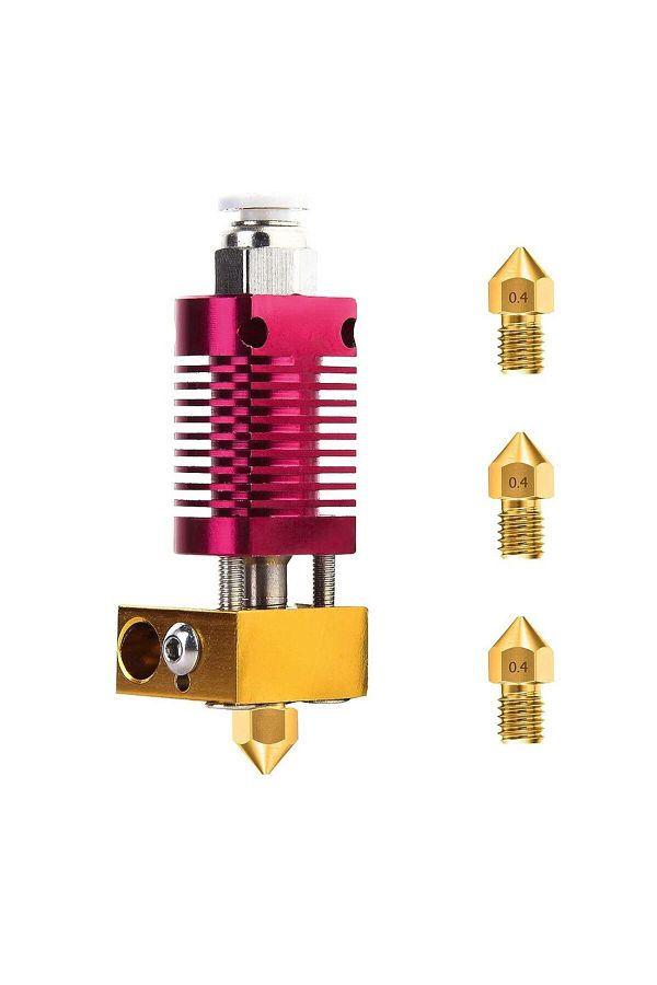 Choice-1 Set 3sets 3d Printer Extruder Hotend 3 Pcs 0.4mm Mk8 Nozzles Suitable For Cr-10, Cr10, Cr10s, End 1