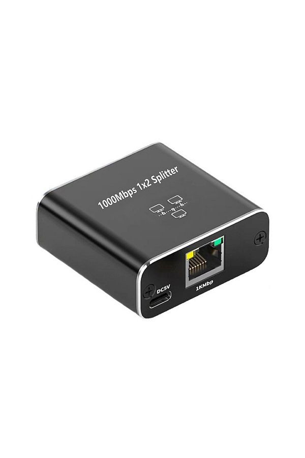 Choice-Black Gigabit Ethernet Switch Rj45 Splitter Lan Gigabit Extension Adapter 1000mbps Network Connector 1