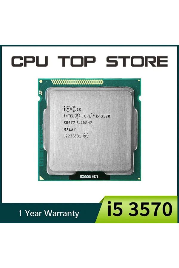 Choice-Intel Core i5 3570 Processor CPU 3.4Ghz 4-Core LGA 1155 1