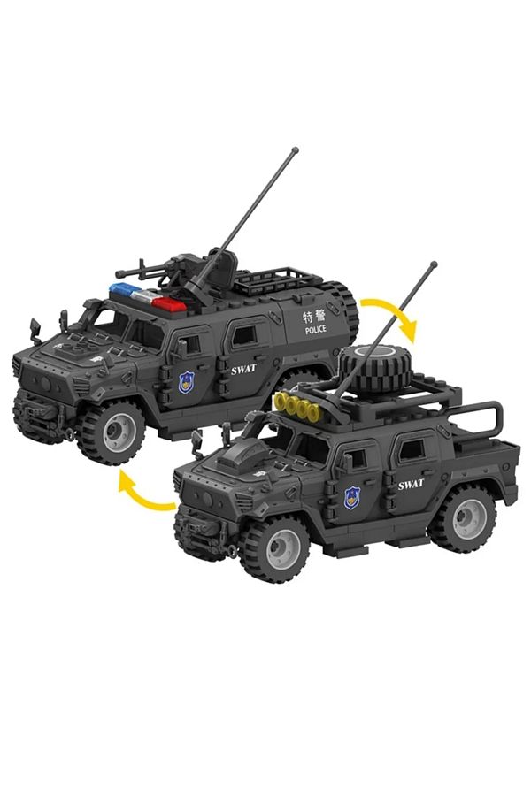 Choice-لا يوجد صندوق أصلي 2024 جنود الجيش العسكريين في الحرب العالمية الثانية Ww2 SWAT Armor Vehicle Figures Model Building 1