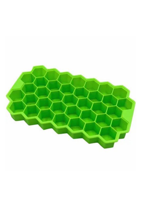 Choice-Green 1pcs Honeycomb 37 Lattice Cube Tray Maker Without Lid Diy Ice Mold 1