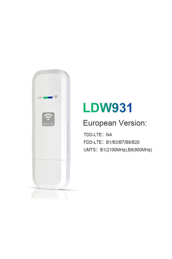 DBIT-LDW931 Lte راوتر مودم 4G واي فاي بطاقة SIM دونجل محمول محمول واي فاي Uif التوصيل والتشغيل مناسب ... 1