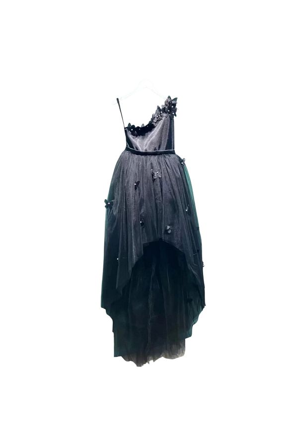 Embe kids-Black loving princesses special design dress with tail 1