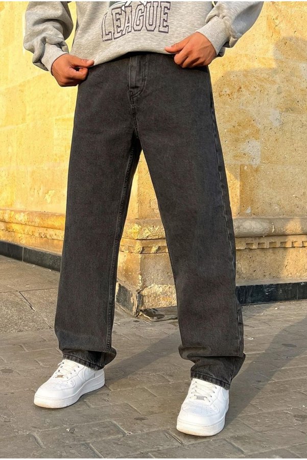 Butik Karaca Copy - Men's Fit Jeans Belt Kot Pants